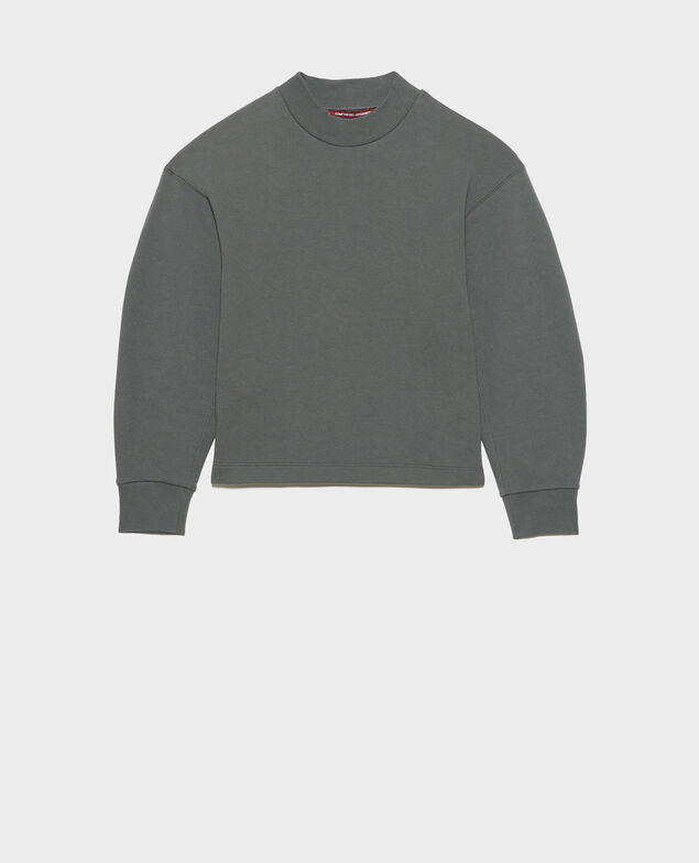 Cotton sweatshirt 8817 58 darkgreen