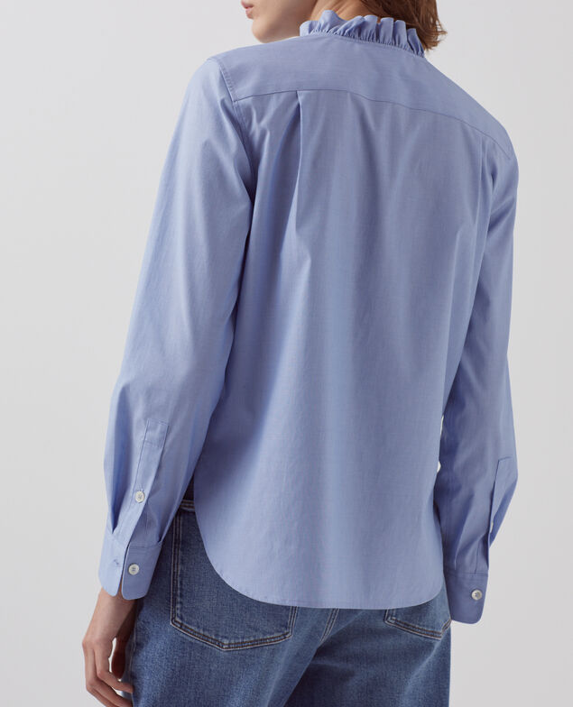 Cotton poplin shirt