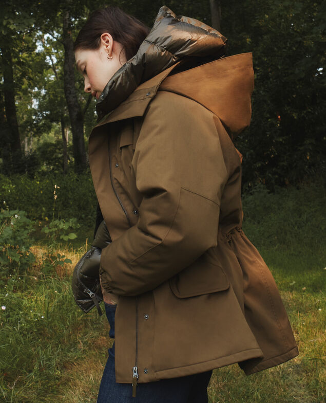 Mid-length parka