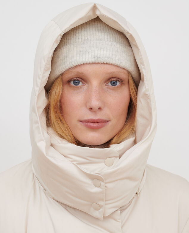 MARGOTTE - Mid-length down jacket A011 off white 3wco154p05