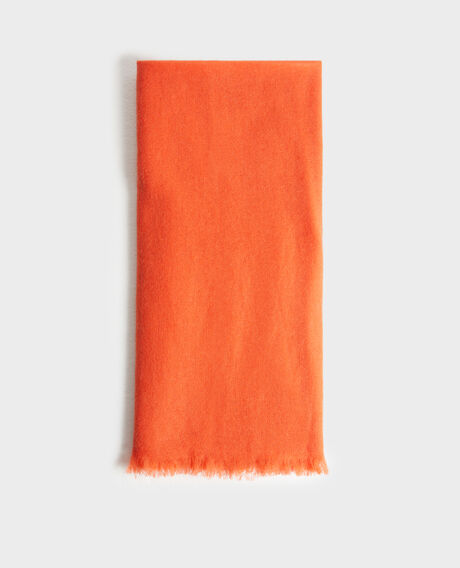 Cashmere scarf 0250 tiger lily orange 2wsc122