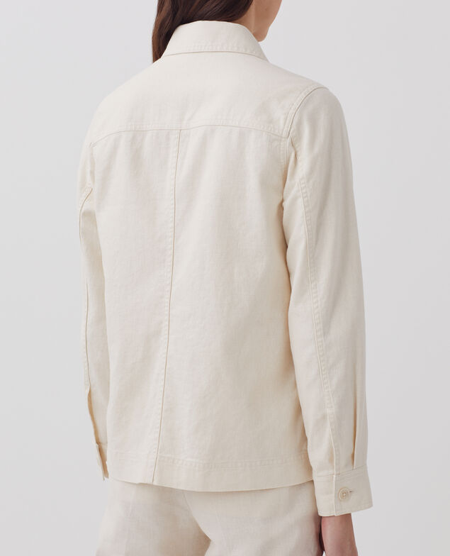 Workwear jacket H303 white swan