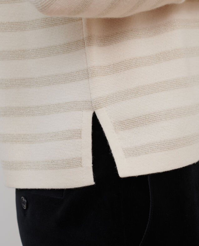 MADDY - Striped merino wool jumper