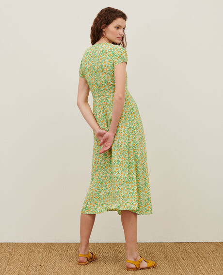 LUDIVINE - Long dress 0420 zest yellow 3sdr167v02