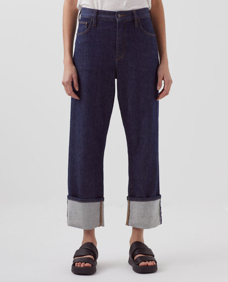 AVA - Regular selvedge jeans 4287 denim_brut 2wpe273c06