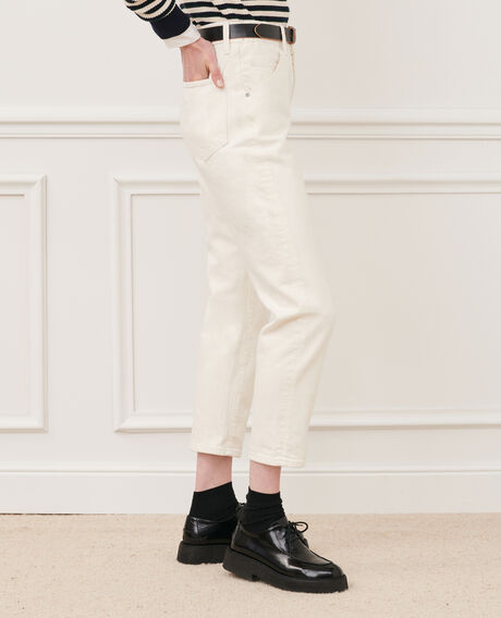 RITA - SLOUCHY - Loose cotton jeans 7209c 108 denim white 2spe330c62