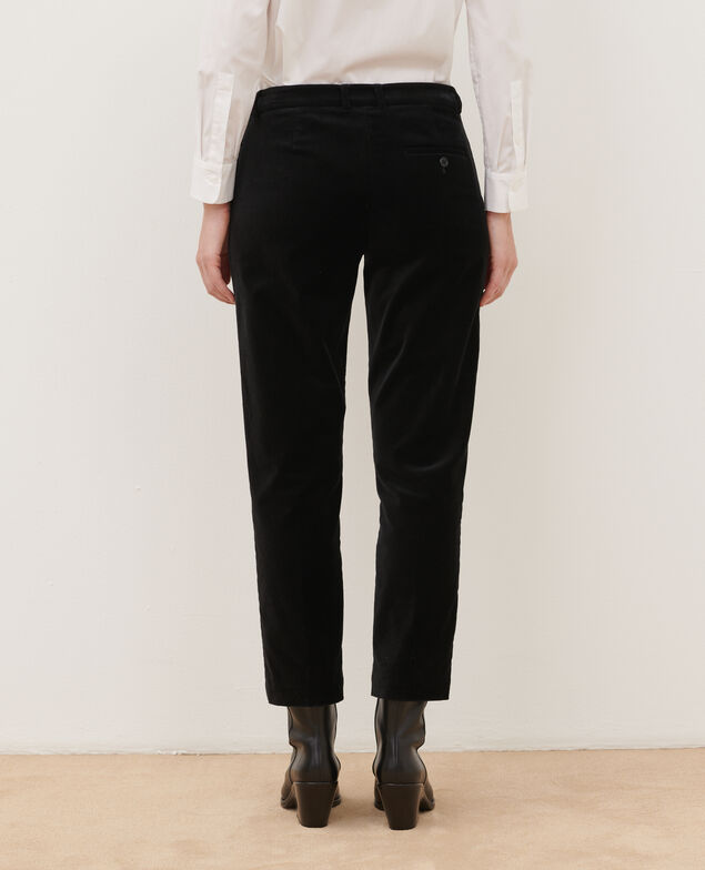 MARGUERITE - Cigarette trousers 4216 black_beauty 2wpa096c05