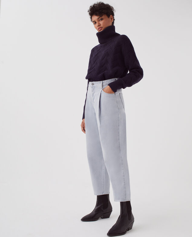 NIKKI - Carrot jeans I042 asphalte gray