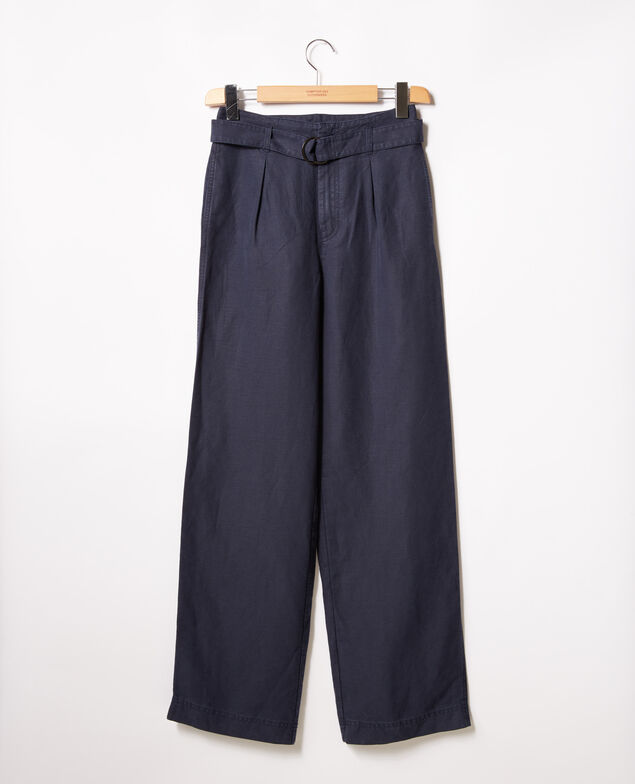 Wide trousers Navy