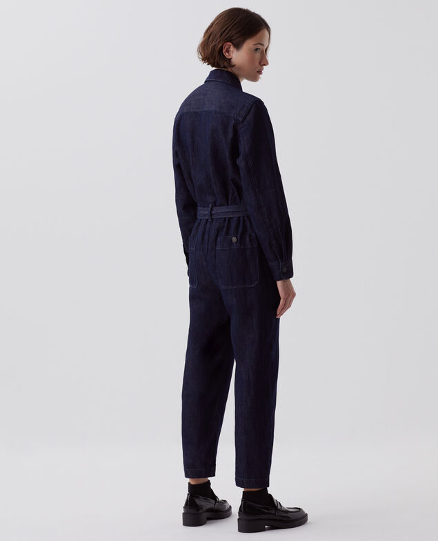 Zip-up jumpsuit H680 rinse