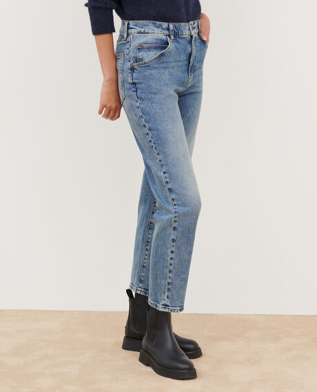 RITA - SLOUCHY - Loose cotton jeans 111 denim blue 2spe422c64