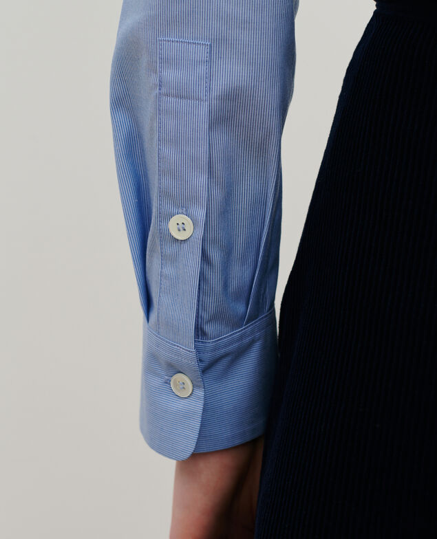 Cotton poplin shirt