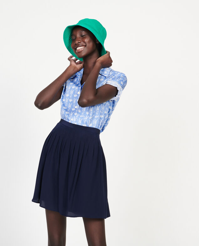 Loose skirt Maritime blue