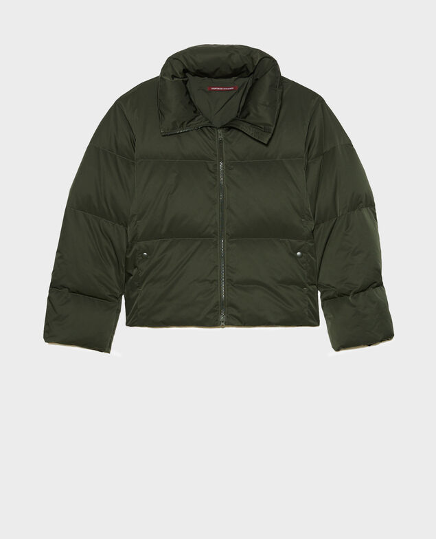 MARGOTTE - Short down jacket Military green