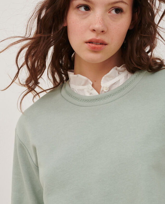 Cotton sweatshirt 54 green