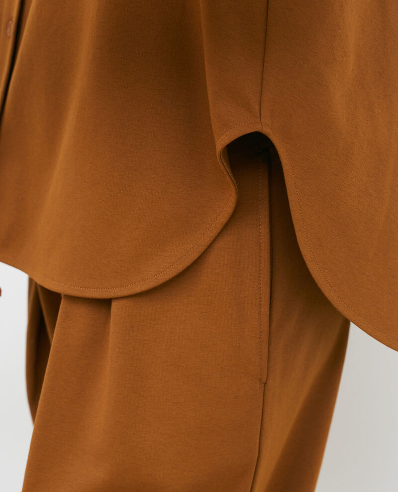 Mandarin collar shirt Monks robe Piblange