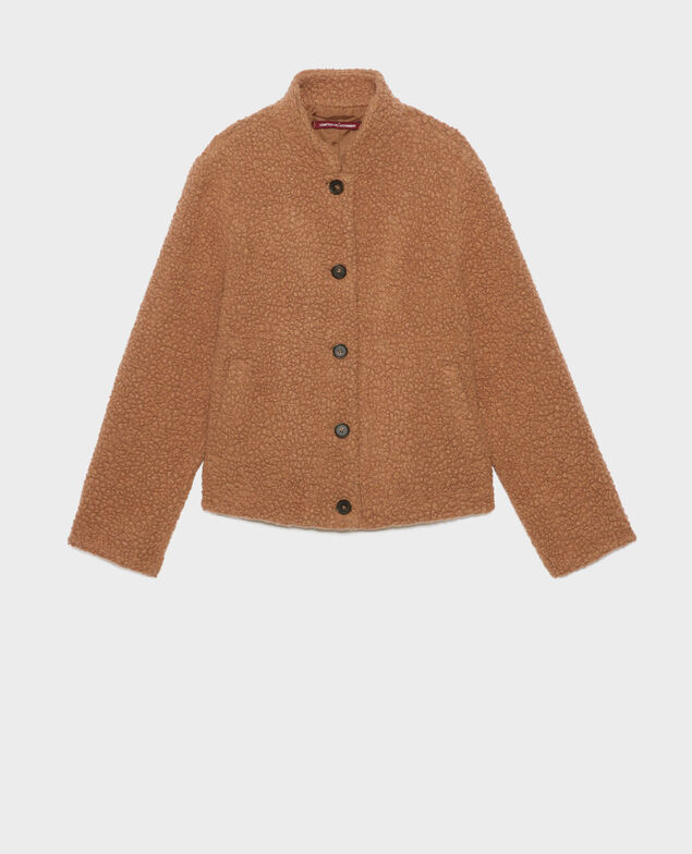 Wool blend jacket