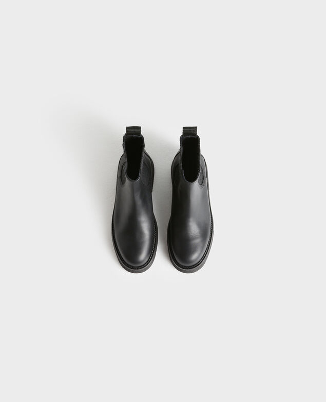 Leather Chelsea boots