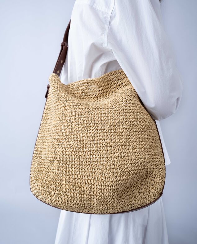 Crochet bag 7003 30 natural