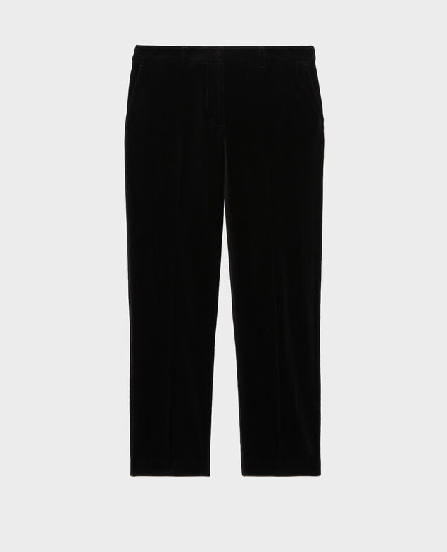 MARGUERITE - Cigarette trousers 4216 black_beauty 2wpa096c05