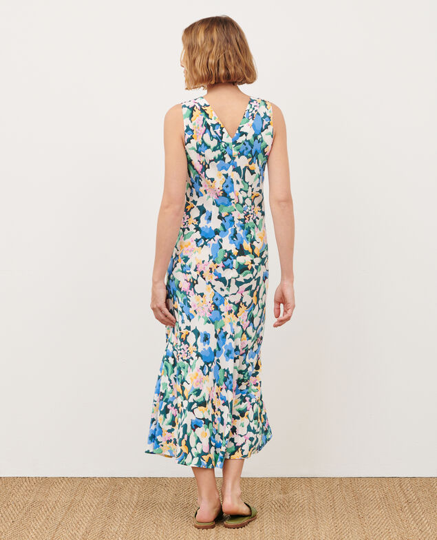 Silky maxi dress