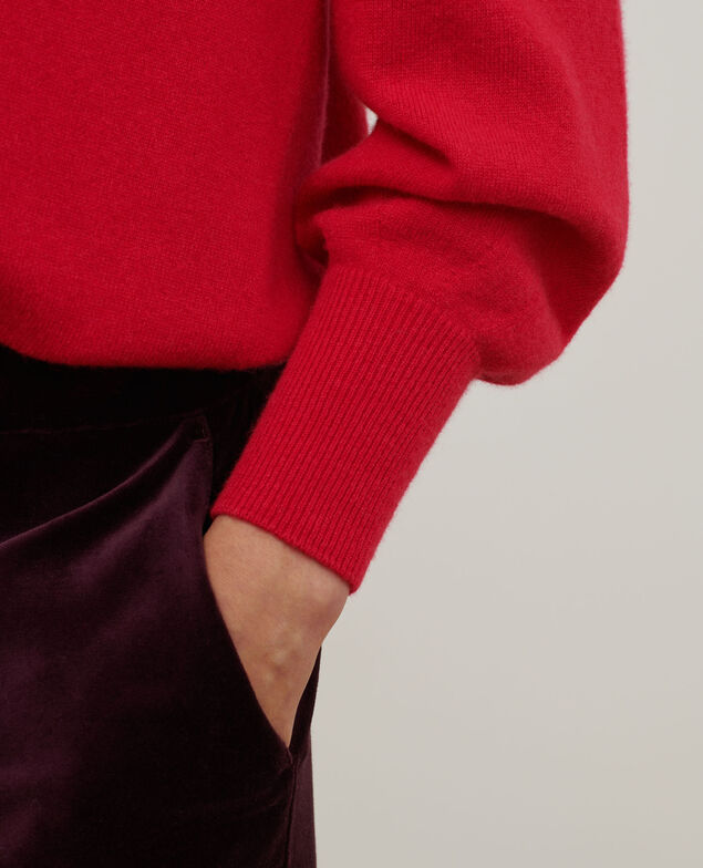 Cashmere V-neck jumper