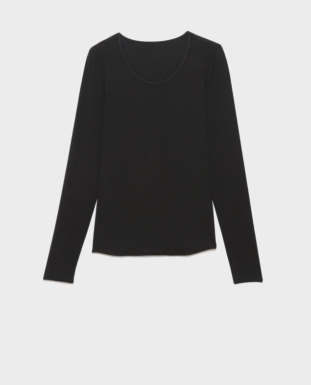 Slim fit t-shirt A091 black