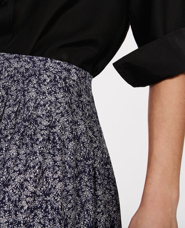 Skirt Feuillage maritime cream