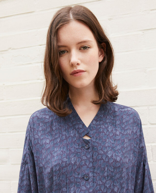 Printed dress Blue