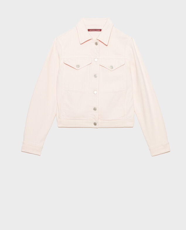 Short denim jacket