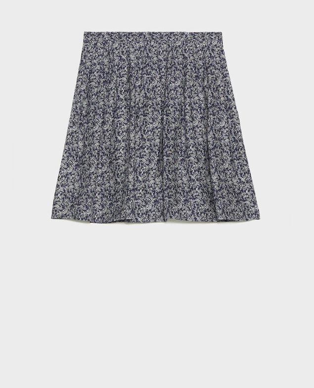 Skirt Feuillage maritime cream