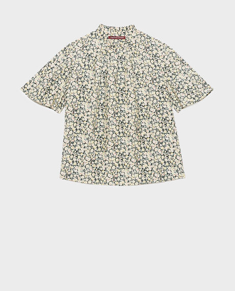 Printed blouse 7302c 119 print yellow 2sbl912v09