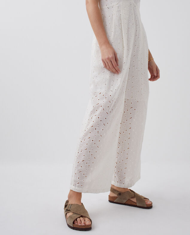 Broderie anglaise jumpsuit H003 white