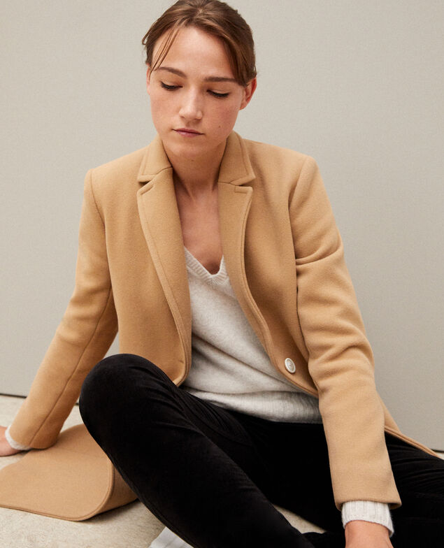 Timeless coat Tannin