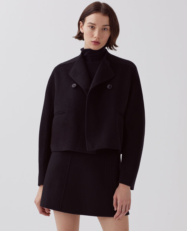 Double-sided jacket H091 black beauty