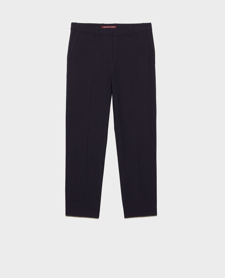 MARGUERITE - Cigarette trousers 7012c 69 navy 2wpa021w04