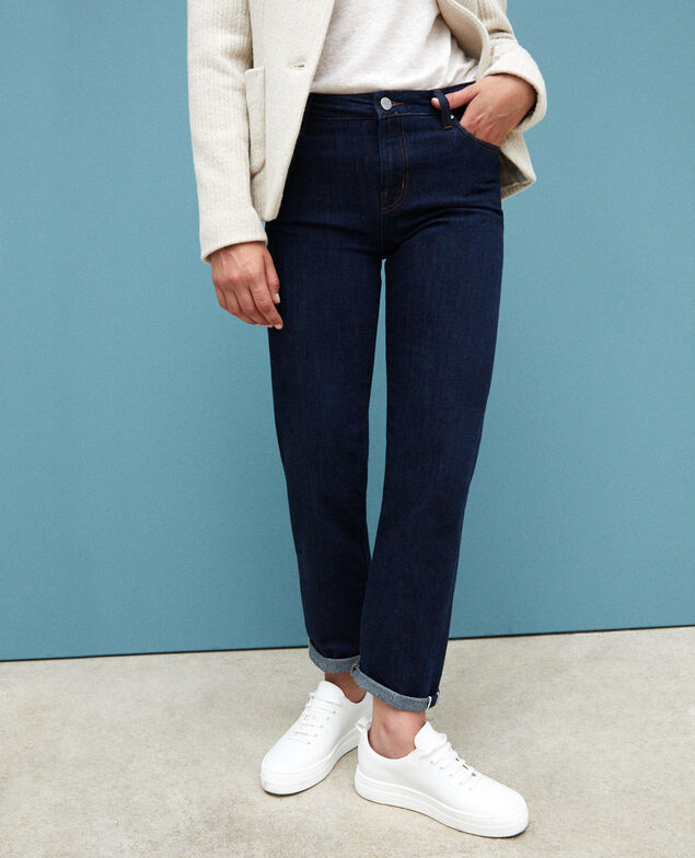 Real straight jeans Blue