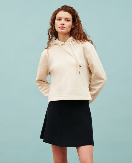 Wool mini skirt 8891 09 black 2wsk118w21