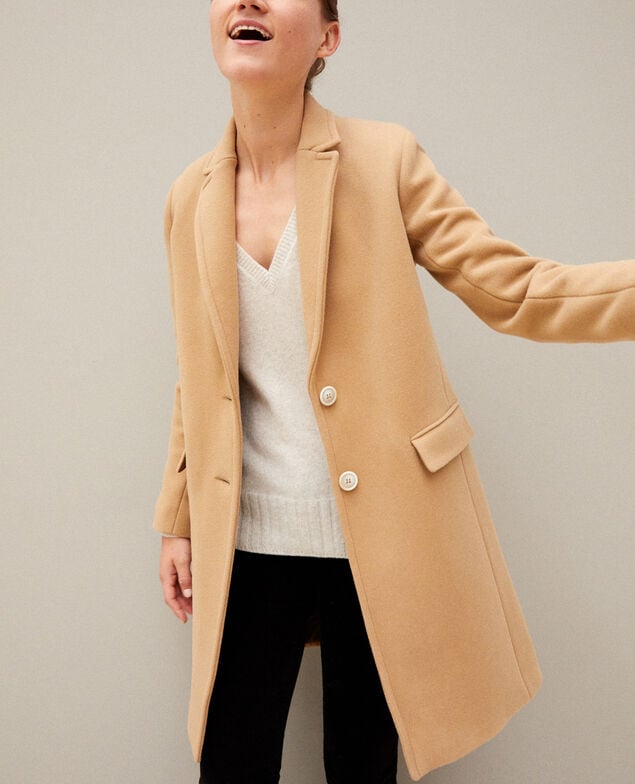 Timeless coat Tannin