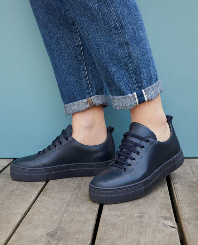 Platform sneakers Peacoat