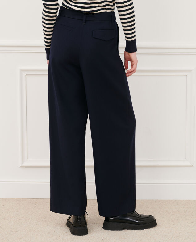 YVONNE - Loose trousers 7012c 69 navy