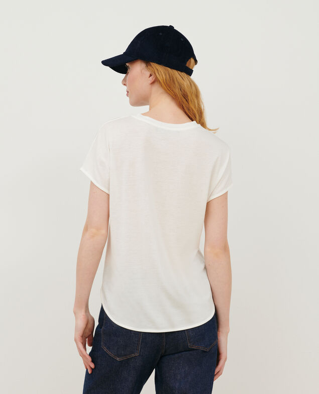 Loose cotton t-shirt