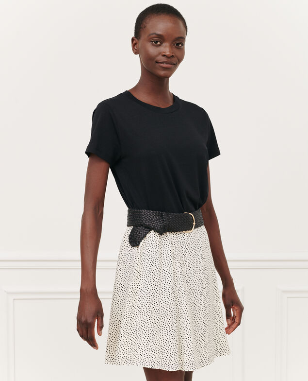 Loose round neck t-shirt