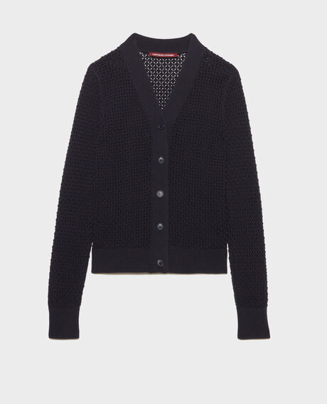 Openwork cotton cardigan 4277 night_sky 3sca177c09