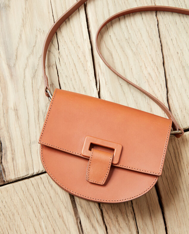 Small half-moon bag Camel