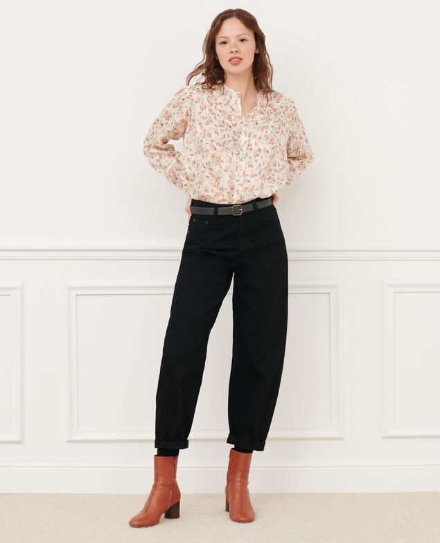Printed shirt 8895 10 pink print