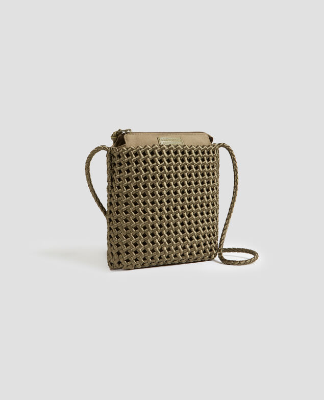 Openwork bag H331 kaki