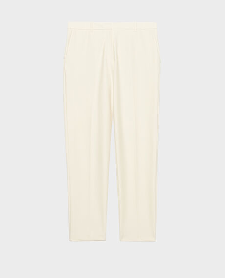 MARGUERITE - Cigarette trousers 4142 ecru 3spj005p04