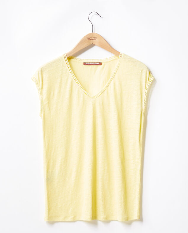 Linen T-shirt Lemonade
