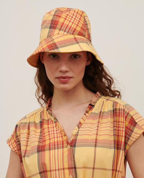 Cotton shirt dress 0241 orange 3sdr238c21